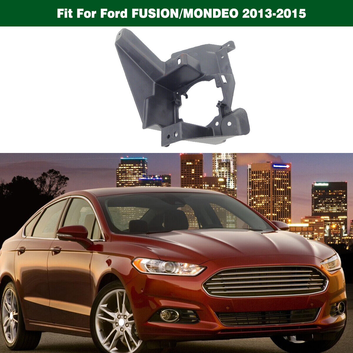 Right Fog Light Lamp Bracket Support Mounting for Ford Fusion Mondeo 2013-2016