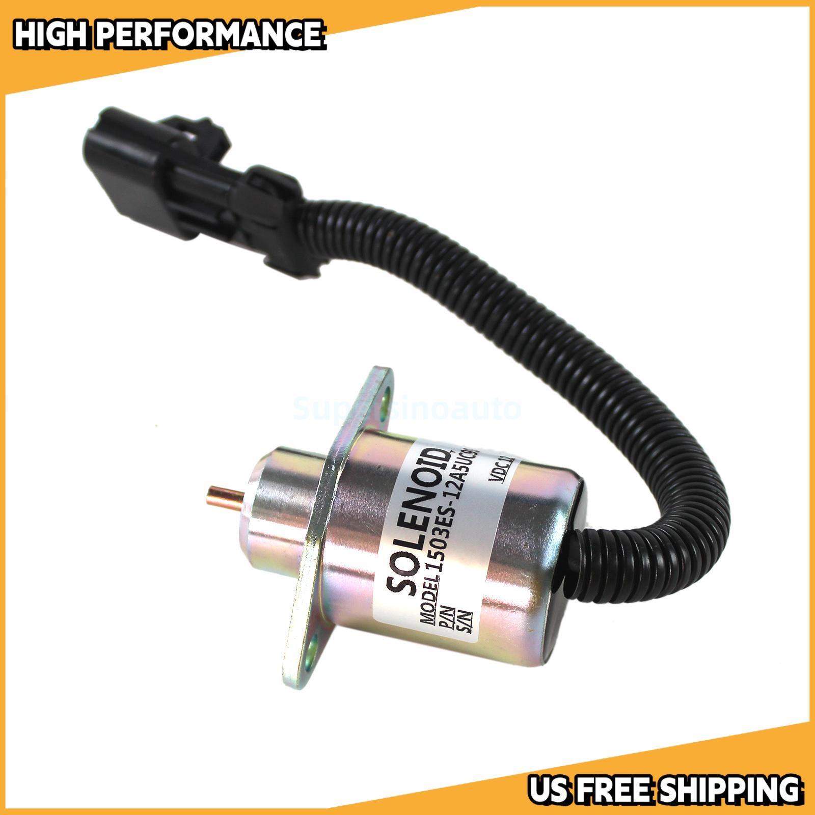 12V Fuel Shutdown Solenoid 1503ES-12A5UC9S SA-4561-T for Kubota CT4.91-V1505