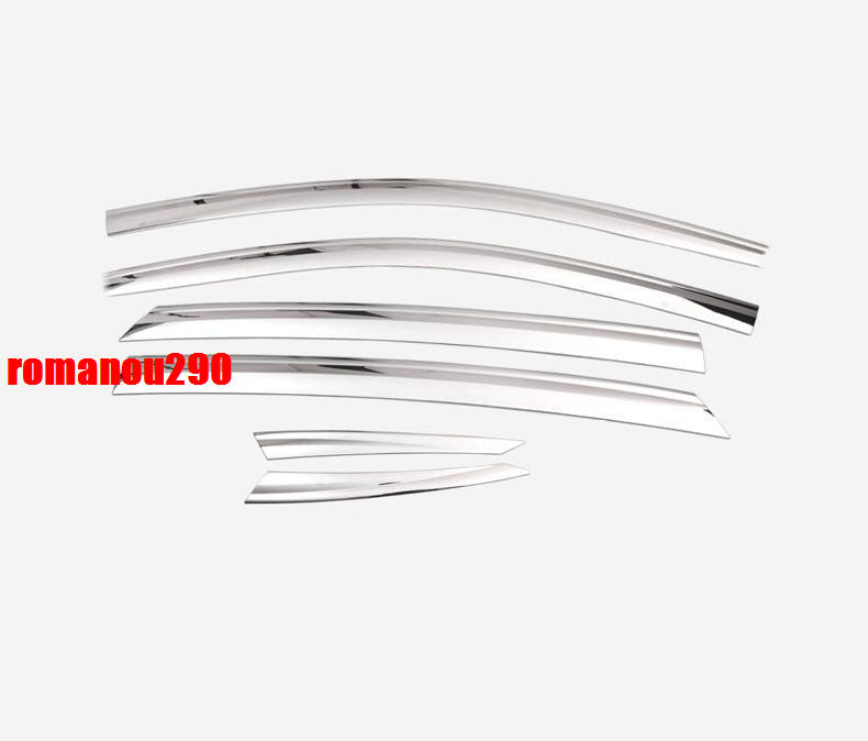 for Toyota RAV4 2013-18 silver Window Visor Vent Sun Shade Rain Guard Door Visor
