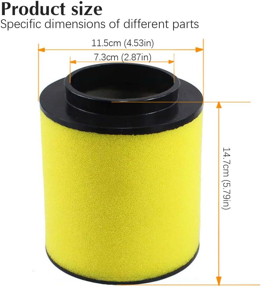 Air Filter for Honda Rancher 420 TRX420FM 4x4 Rancher 420 TRX420FPA 17254HP5-600