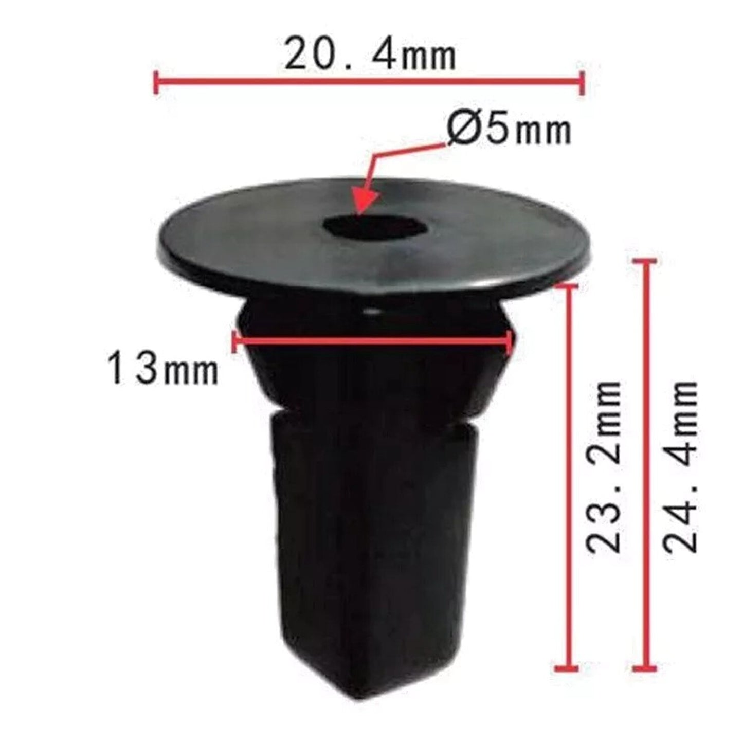 30pcs Clamp Grommet Fender Liner Hood Screw Clips for Toyota for Lexus 90189-06157