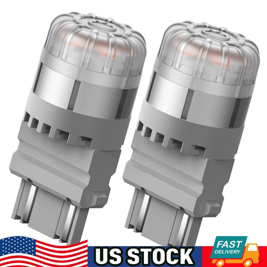 3157 LED turn signal bulbs for Dodge for Ram 1500 2500 3500 (1994-2018, American Amber)