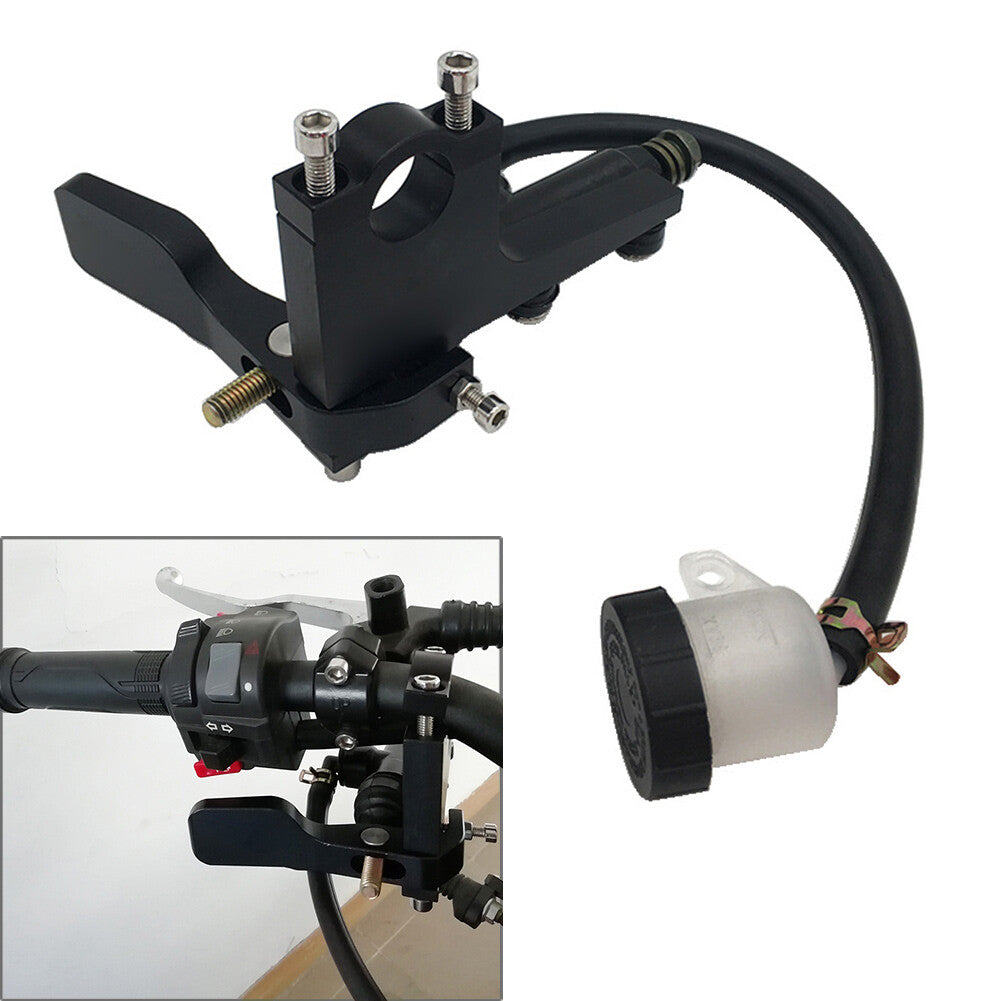 7/8 Motorcycle Clutch Thumb Brake Lever Rear Master Straight Pump Cylinder