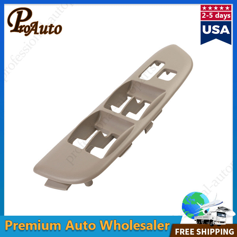 Window Switch Bezel Trim Tan Driver Side For 2001-2005 for Toyota RAV4 74232-42080