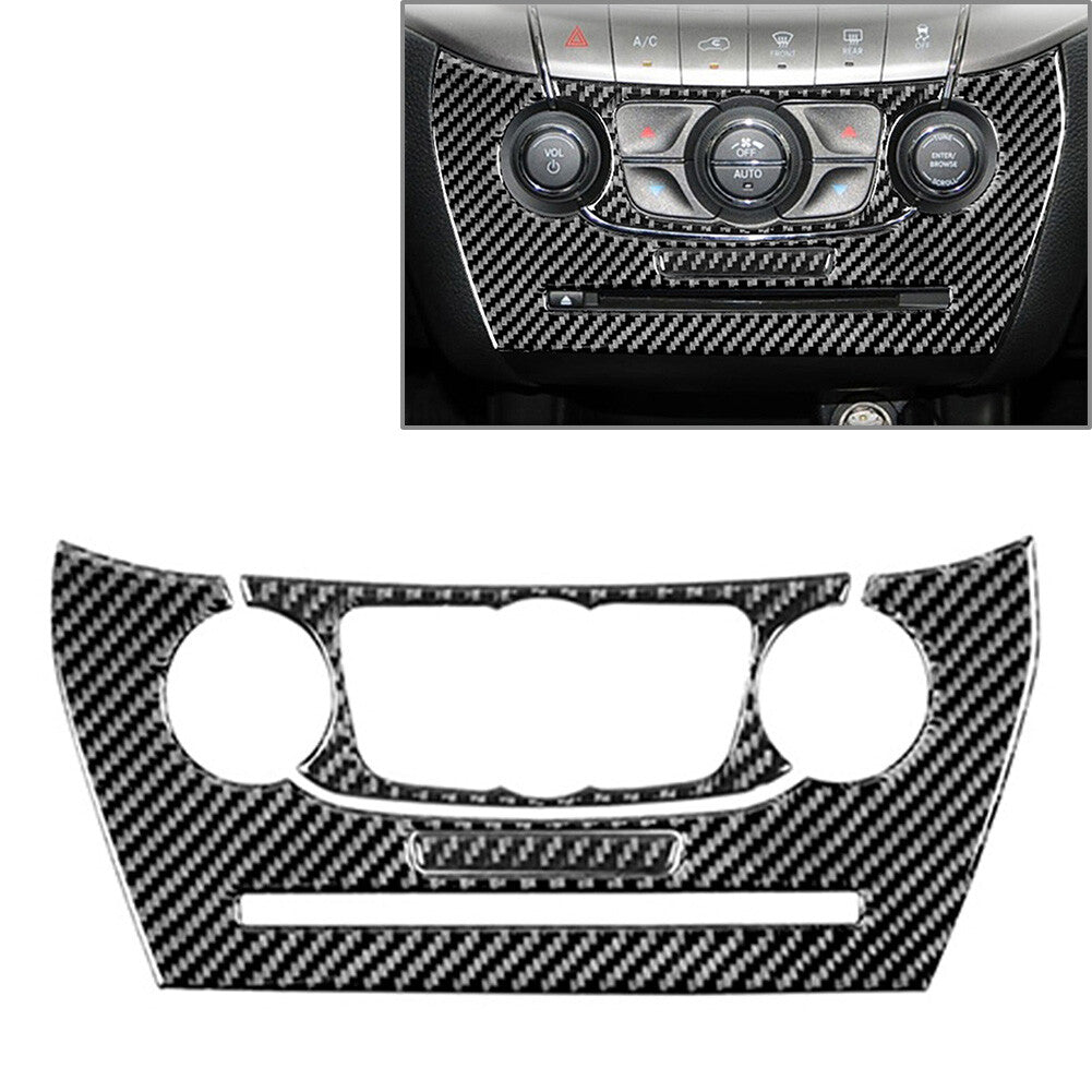 Interior AC Switch Button Panel Cover Trim Fit for Dodge Journey 2011-2018 Black