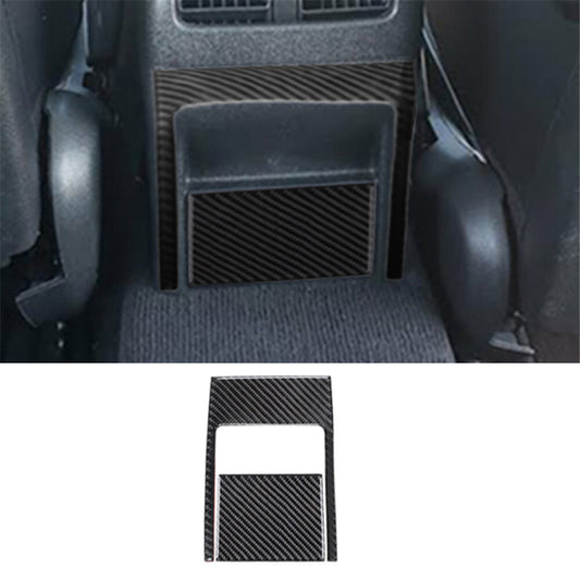 Carbon fiber center console rear trim for Mercedes-Benz W203 2005-2007