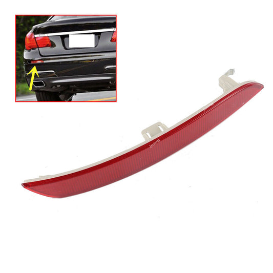 Left Rear Bumper Red Reflector Light Fit for BMW F01 F02 F03 F04 730i 740i 750i