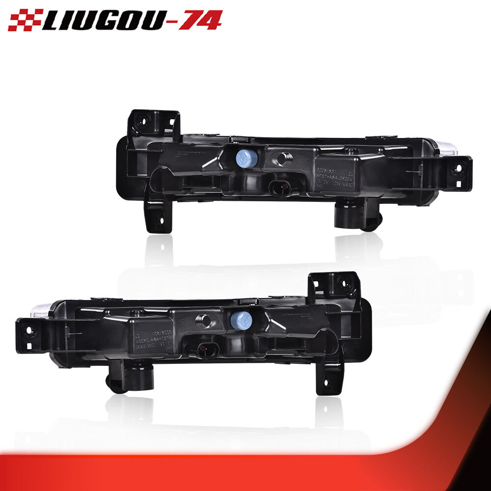 One pair of LED DRL fog lights (left + right) suitable for BMW 5 Series G30, G31, G38, 520, 530, 540