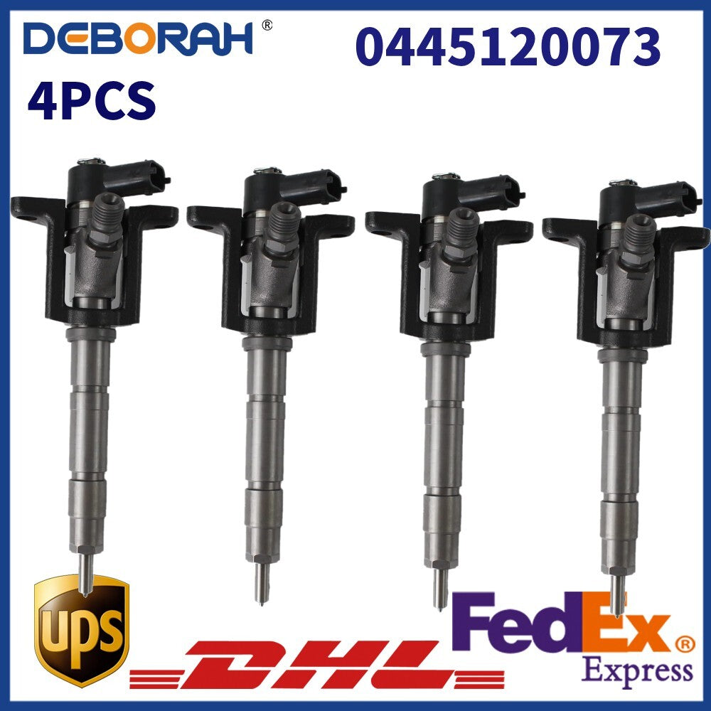 4PCS 0445120073 Injector ME120073 0986435550 for Mitsubishi 4M50 Canter Fuso 3.0