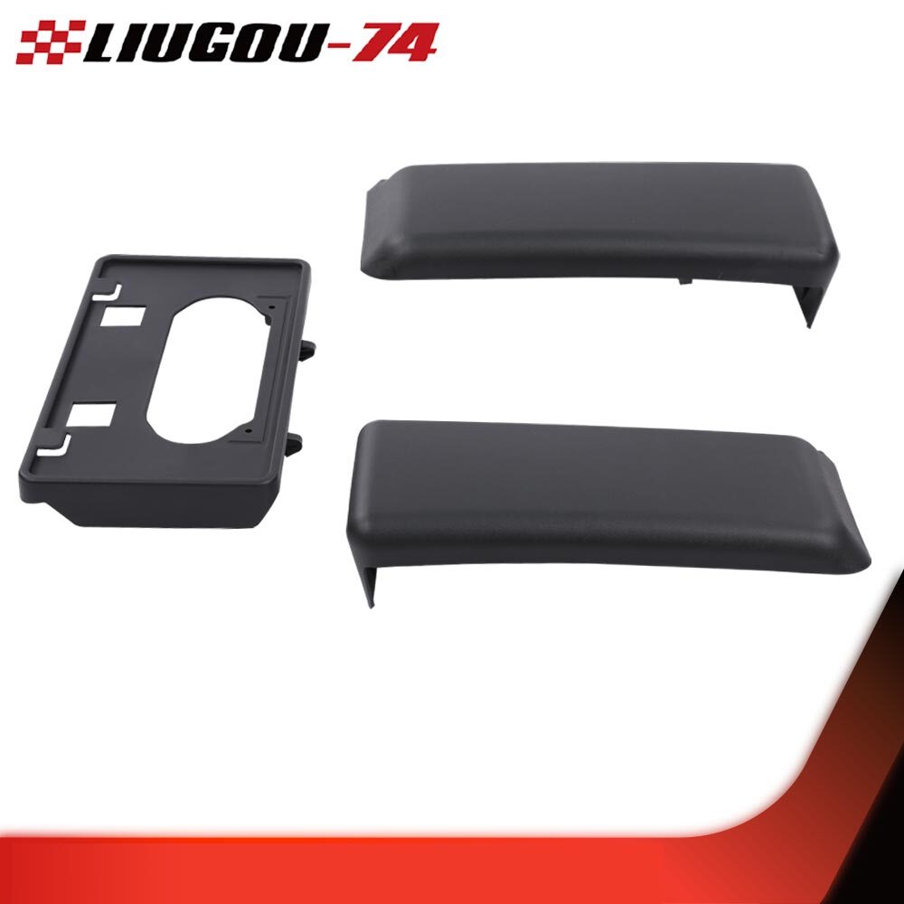 Front bumper license plate bracket + skid plate cover suitable for 2009-2014 for Ford F150