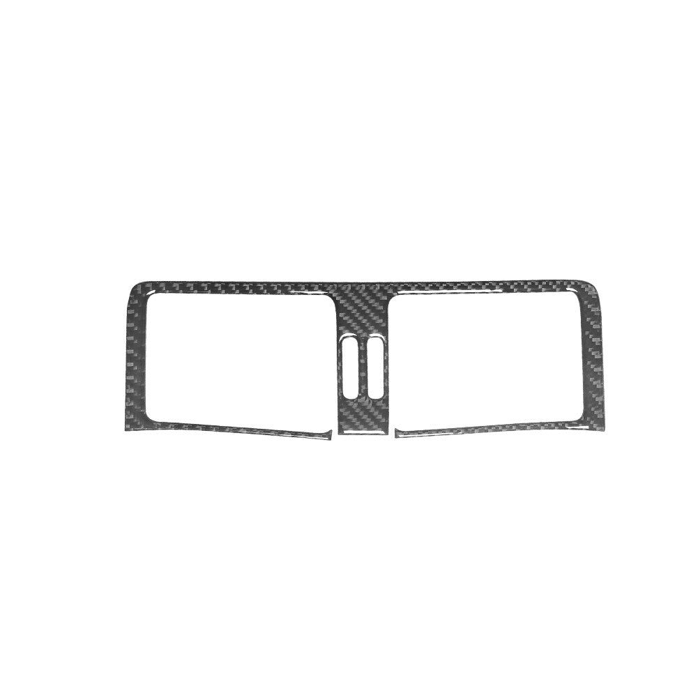 for Mercedes R-Class 2009-2012 Center Air Vent Trim Decor Cover Carbon Fiber