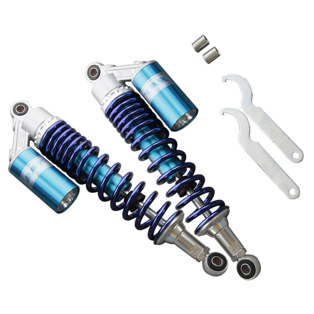 13.5 340mm Pair Rear Air Shock Absorbers For Go kart ATV 150cc~750cc