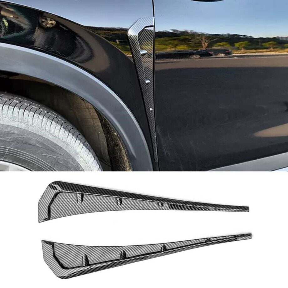 for Honda CR-V 2023-2024 Carbon fiber Side Door Fender Vent Air Wing Cover Trim