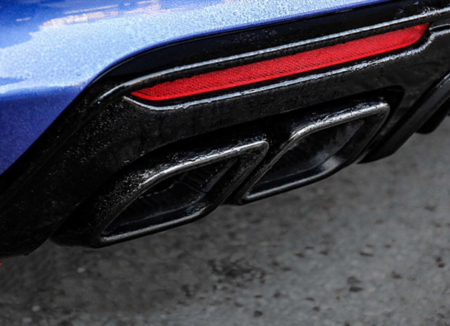 for Cadillac CT5 2020-2022 2021 Car Rear Exhaust Muffler Tail Pipes Tip Kit 2x
