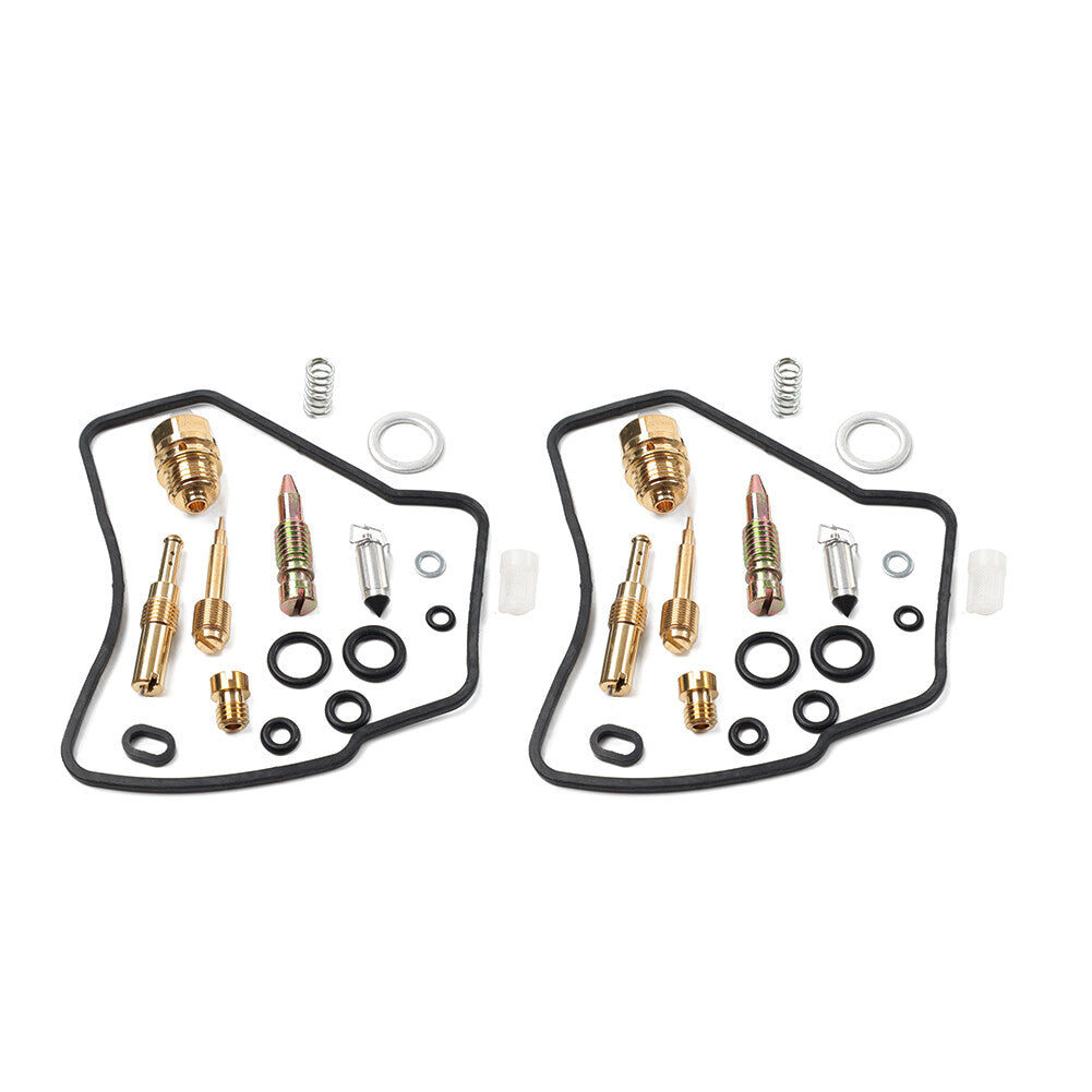 2 Sets Carburetor Carb Repair Rebuild Kit for Honda VTR250 Interceptor 1988-1990