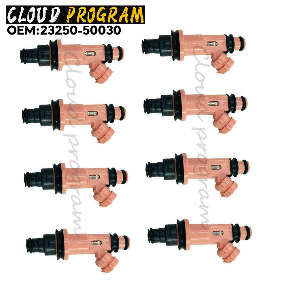 8PCS 23250-50030 Fuel Injector for Lexus 02-2010 SC/LS/GS-400/430 4.0L 4.3L V8