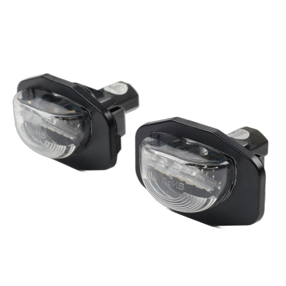 White LED License Plate Light Fit for Toyota for Corolla for Sienna Alphard Urban Cruiser