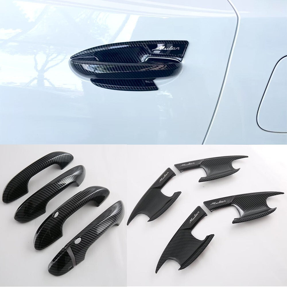 for MG 4 2023 Car Accessories Door Handle Bowl Bezel Cover Guard Protector Panel
