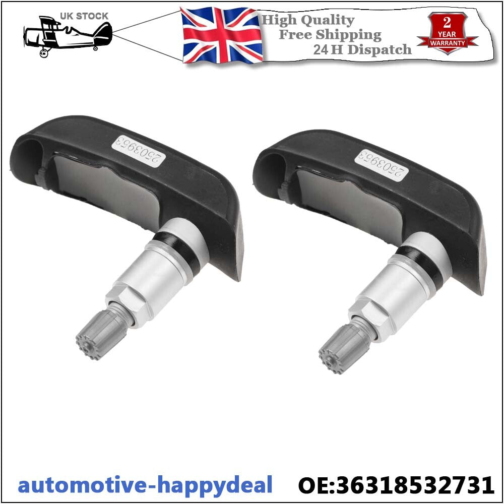 2X for BMW R 1200 GS 2003-2018 TPMS Tire Tyre Pressure Sensor 36318532731