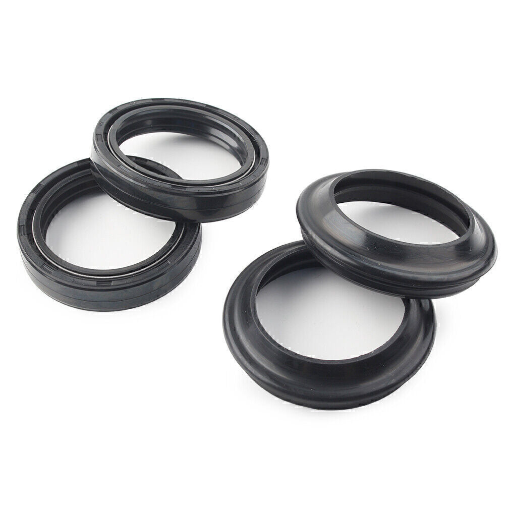 4x 45X57MM-11 MM Motorcycle Front Fork Damper Shock Absorber Fork Oil Dust Seal