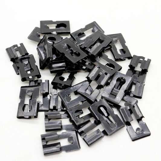 25 Pcs Fits for GMC GM for Chevrolet Door Lock Rod Clip Metal Retainer 9711304, 3998009