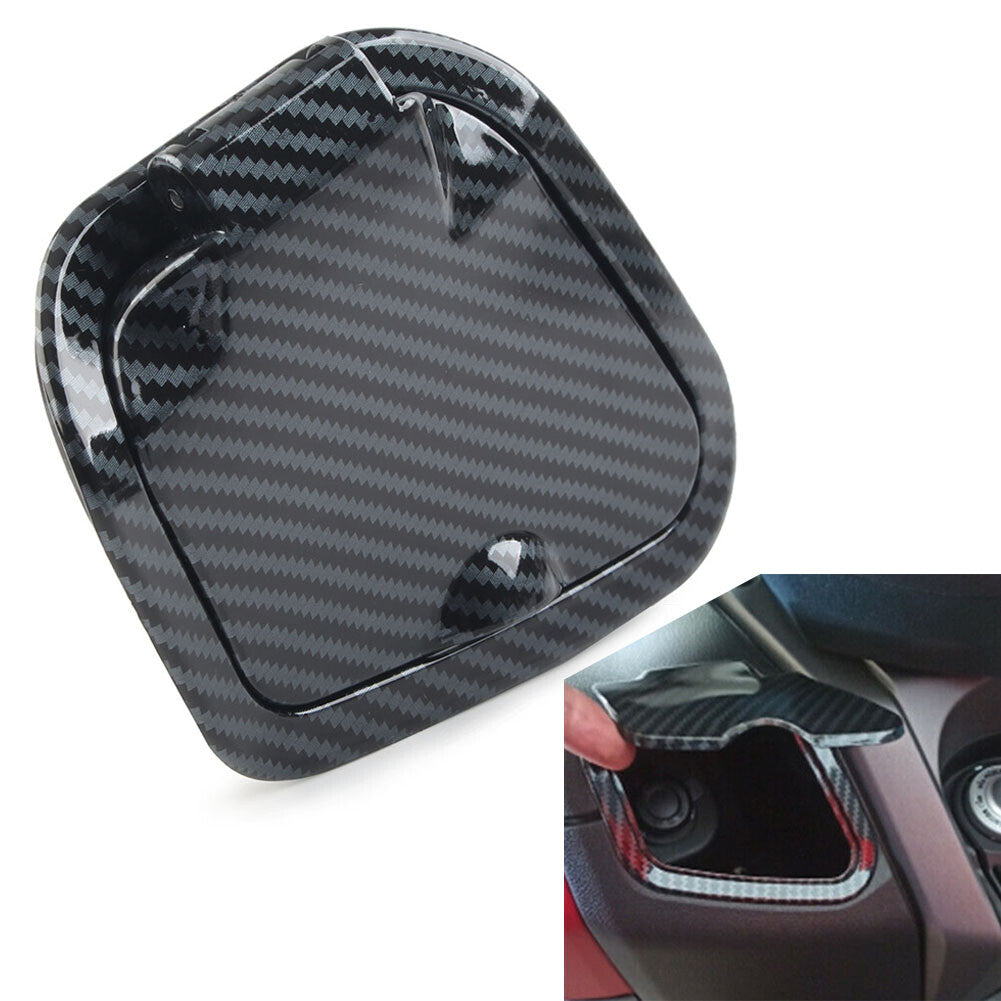 Side Pocket Charger Cover Waterproof Cap for Yamaha Nmax V2 2020-2021 Carbon
