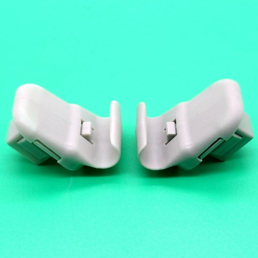 2Pcs Gray Sun Visor Retainer Clip Holder LC6269261B75 for Mazda 2 3 5 CX-7 CX-9