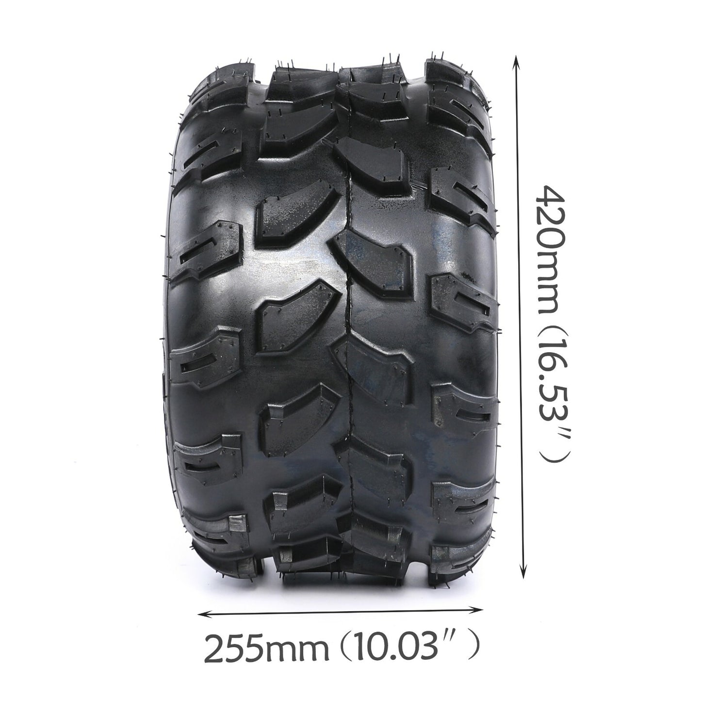 2pc 18x9.50-8 18x9.5-8 Tyre Tubeless fo ATV Quad Dirt Bike Ride on Mower Go Kart