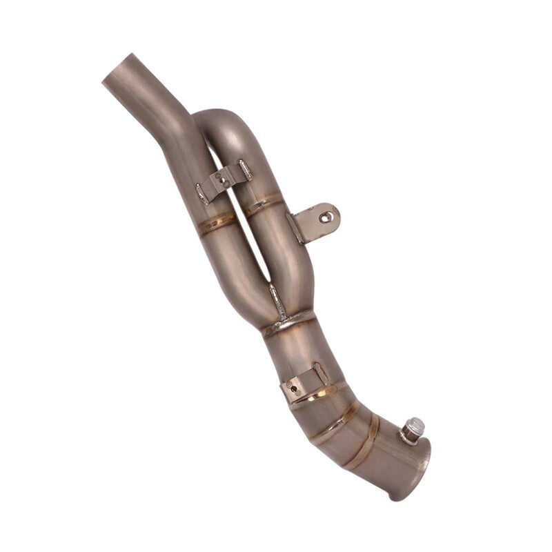 Titanium Alloy Slip On for Yamaha YZF R1 2009-2014 Exhaust Mididle Link Pipe Muffler