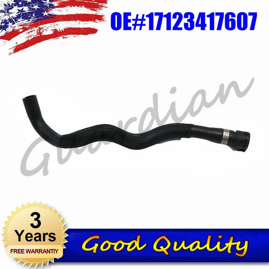 Radiator coolant hose 17123417607, suitable for BMW X3 3.0L L6 gas coolant, 2006-2011, 2009-2010.