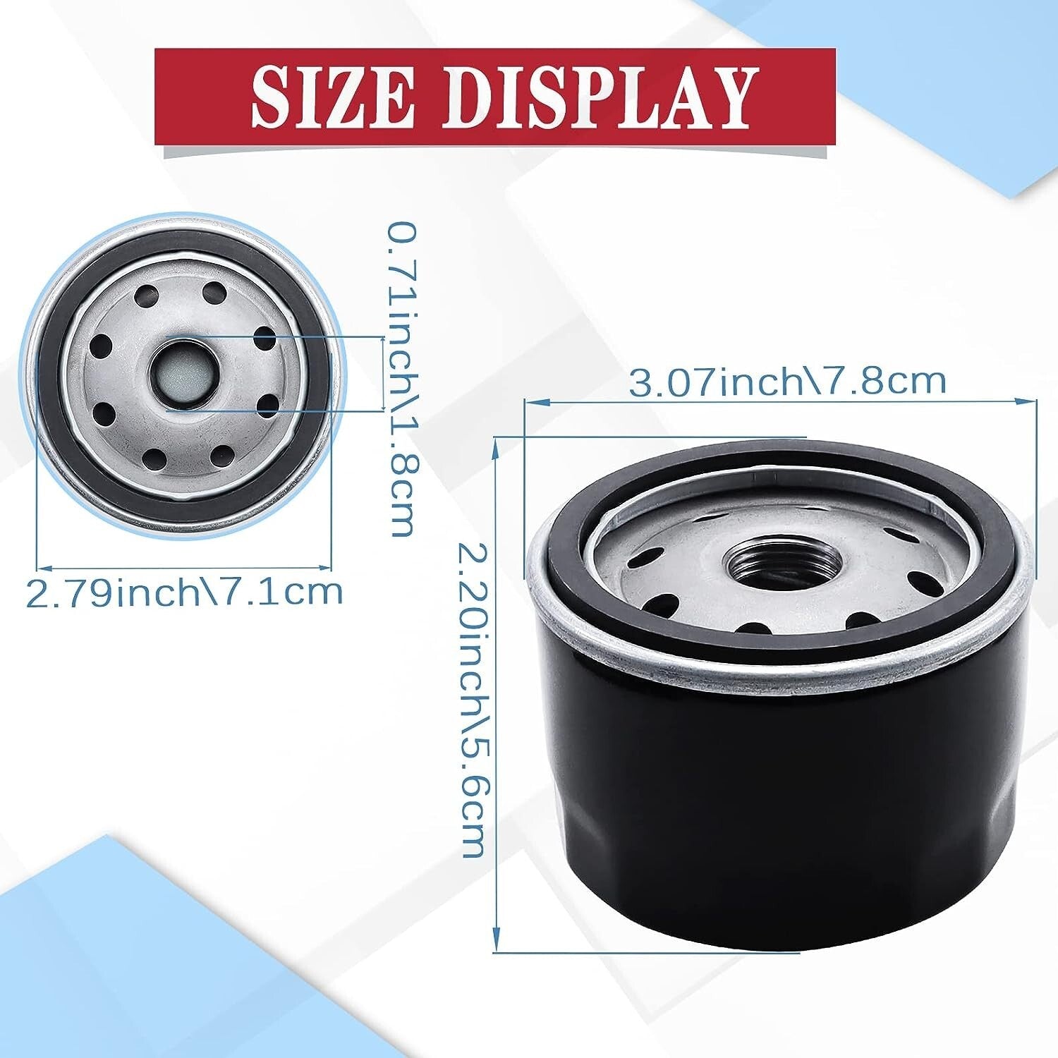 Oil Filter Cleaner for Briggs  Stratton 492932 492932S 696854 795890 842921