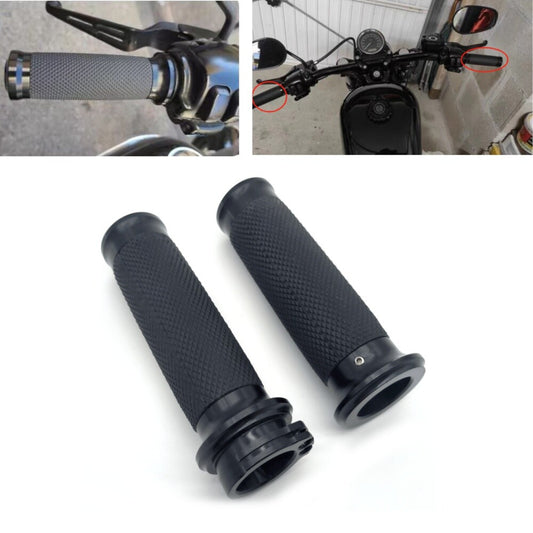 Black Motorcycle Handle Bar Hand Grips for Harley for Honda for Kawasaki for Suzuki for Yamaha