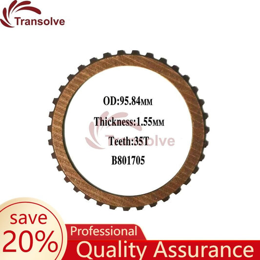 Z140 Z200 Auto Transmission C2 Clutch Friction Plate 801705 for GEELY 4AT-1A/2A