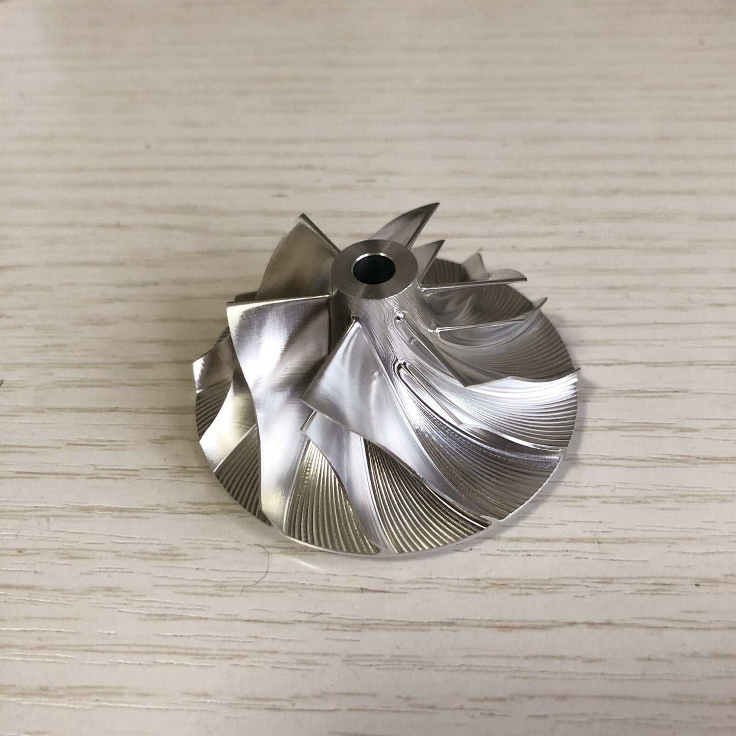 GT15-25 436131-0019 36.78/52.19 mm 6+6 Blade Turbine Blank Compressor Wheel