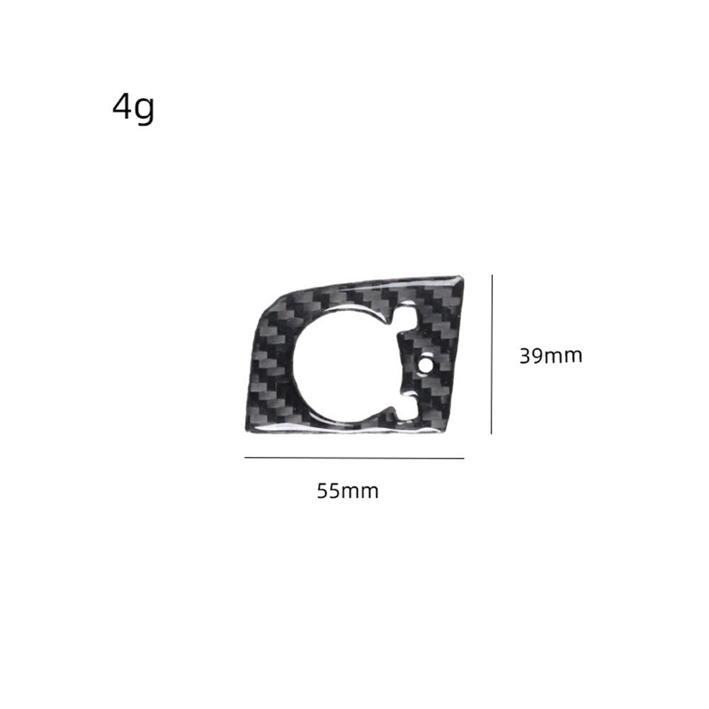 Carbon Fiber Interior Mirror Control Button Panel Trim for Audi TT 8N 2001-2006