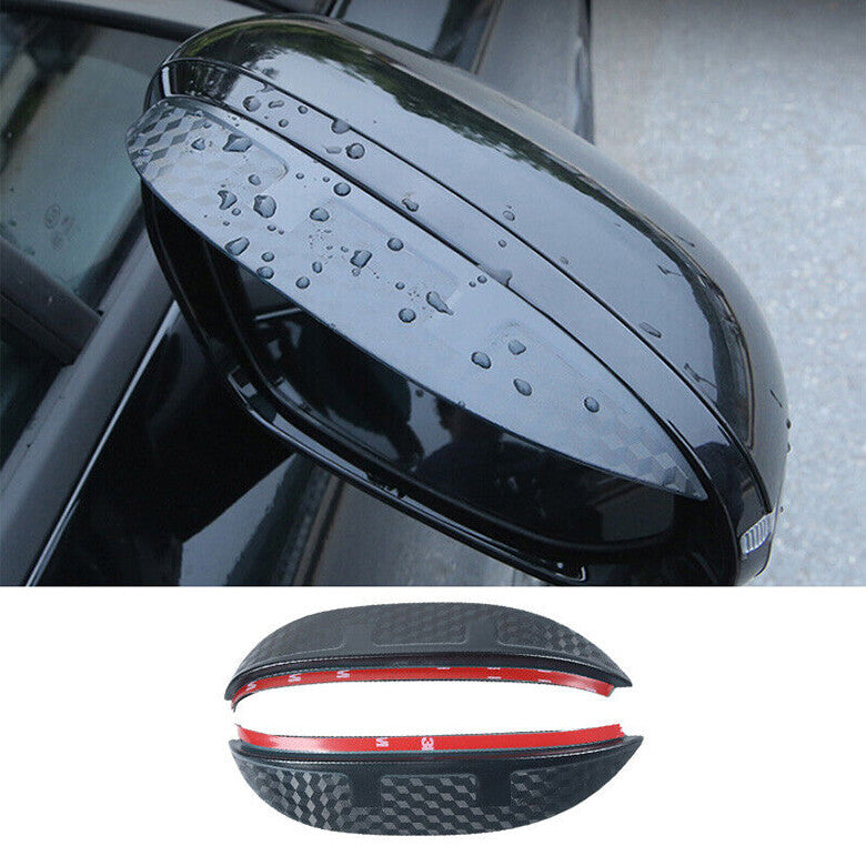 for Kia K5 2021-2023 Carbon Fiber Car Side Mirror Rain Board Eyebrow Cover Trim