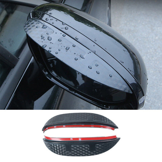 for Kia K5 2021-2023 Carbon Fiber Car Side Mirror Rain Board Eyebrow Cover Trim