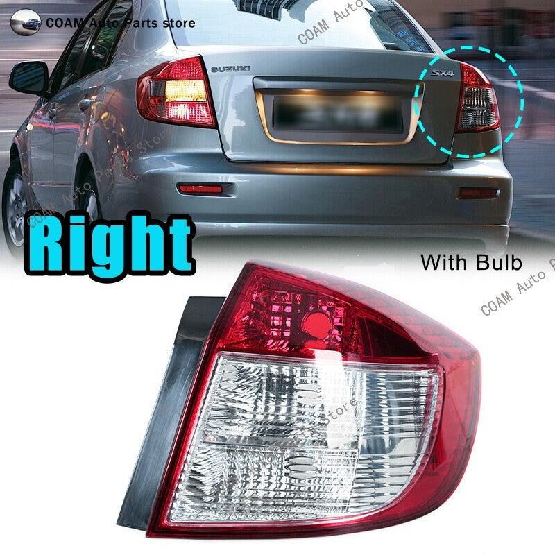 Right taillight turn signal light with bulb for Suzuki SX4 Sedan 2006 - 2012