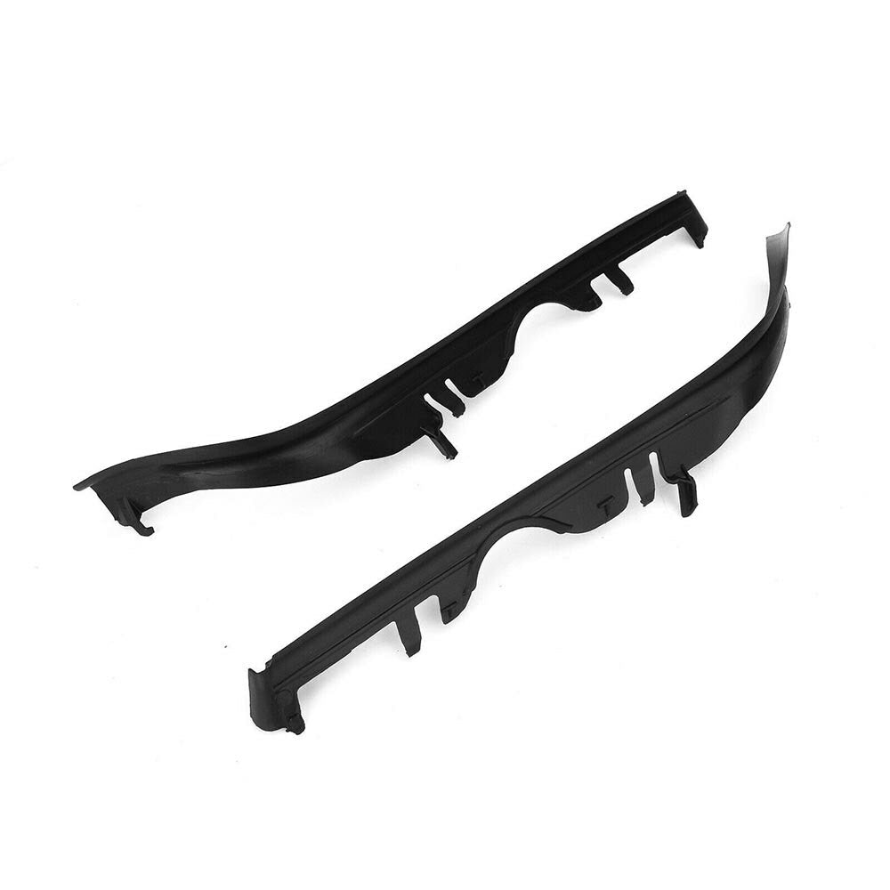 A pair of left and right upper light lens cover strips for BMW 5 Series 63126908405+06