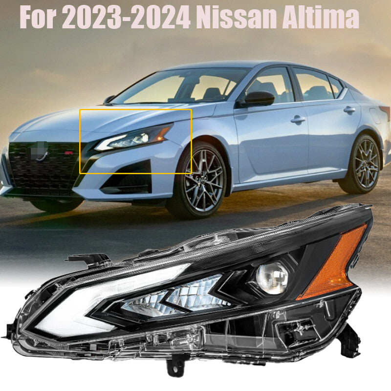 For 2023-2024 for Nissan Altima Headlamp Driver Side Full LED Projector Headlight