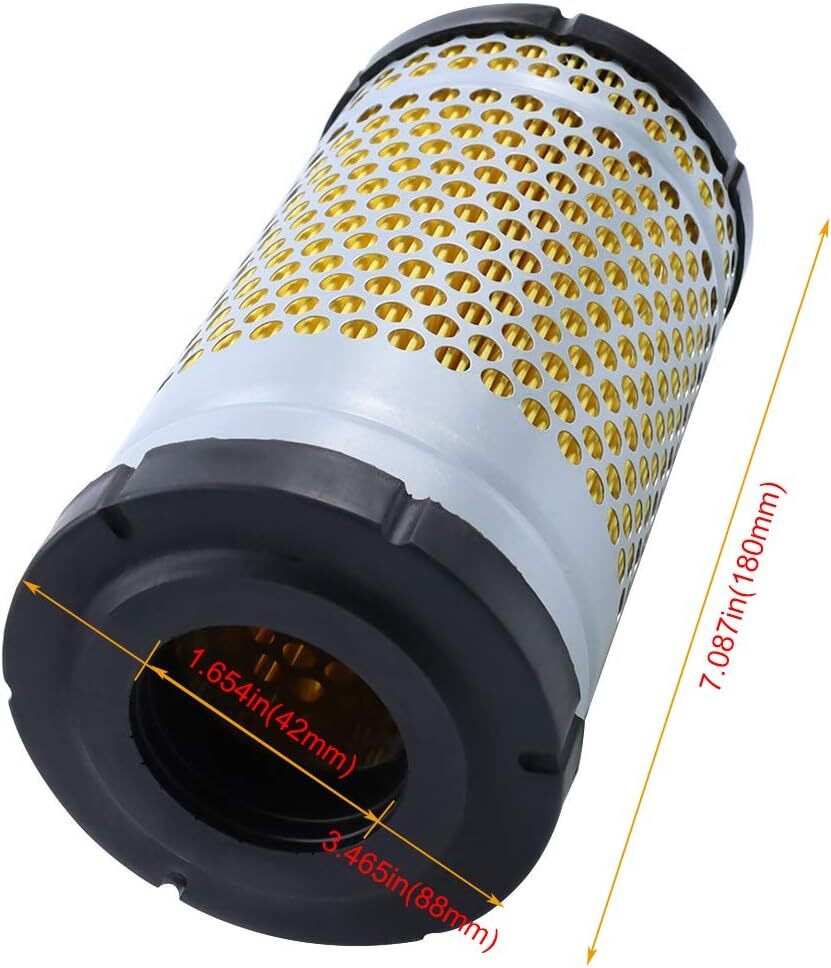 Air Filter Fits Kubota Tractor Models B1610 B2100 B2110 6C060-99410 6A100-82630