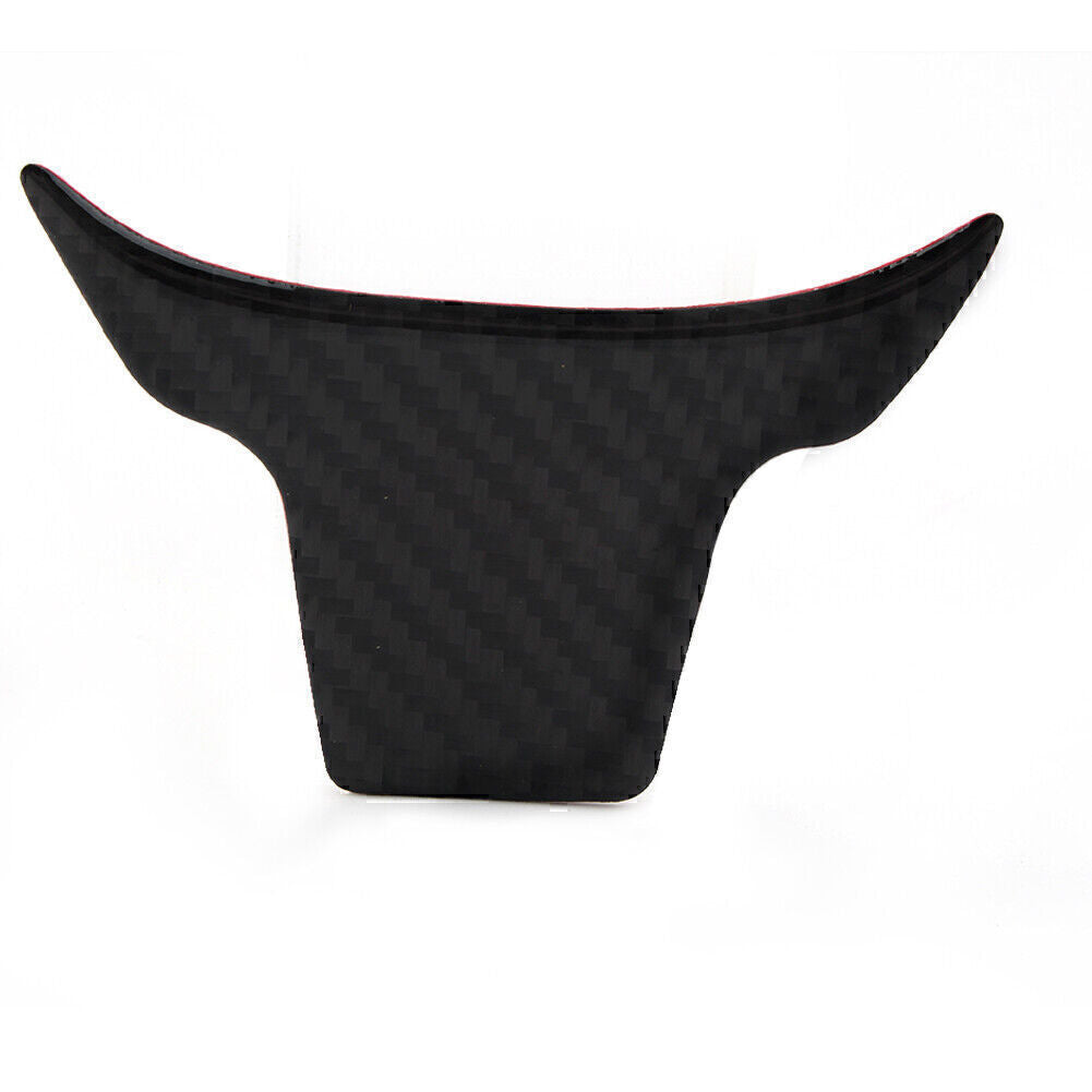 for Honda for Civic 2016-2021 2017 2018 Carbon Fiber Inner Steering Wheel Cover Trim