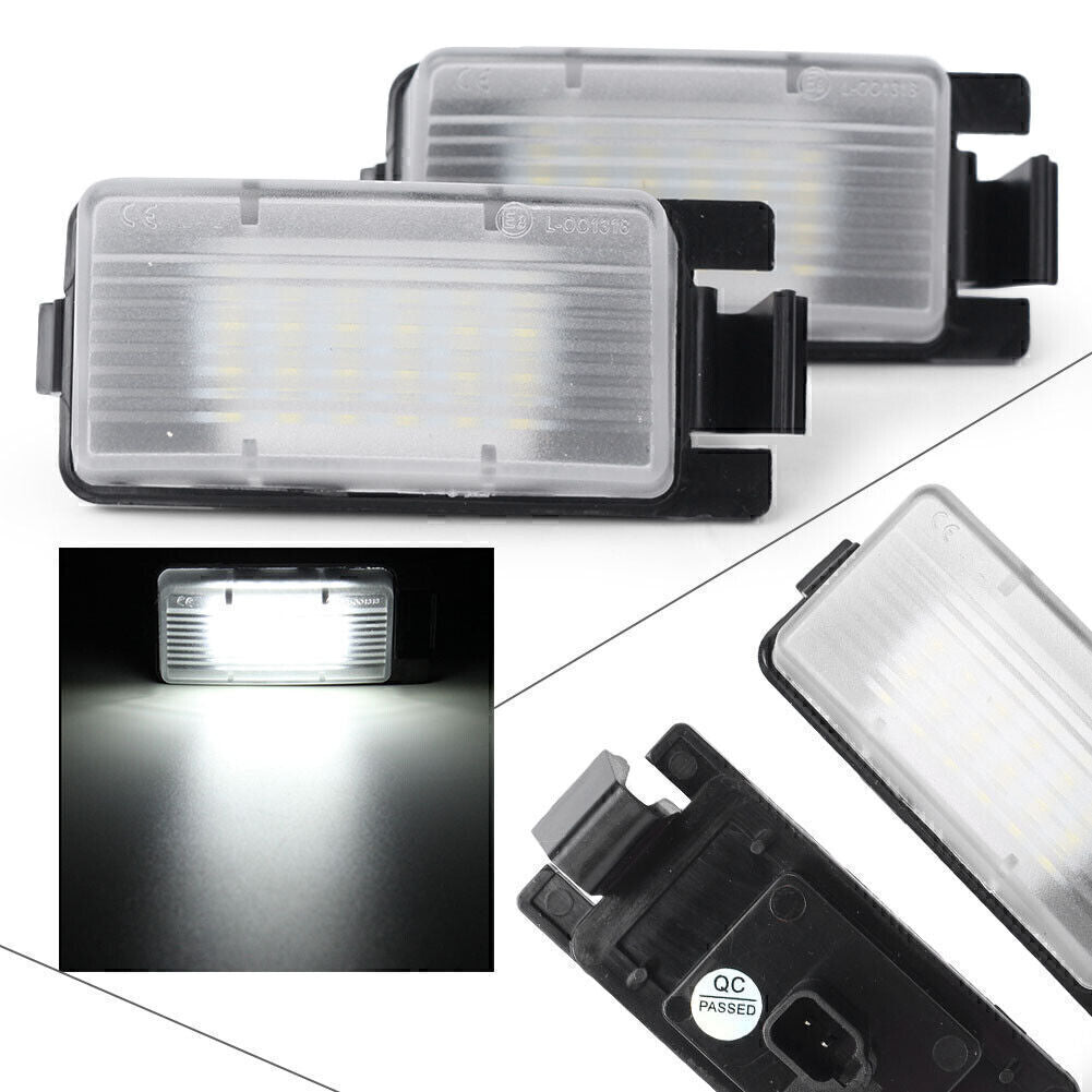 White LED Rear License Plate Light for Nissan 350Z 370Z GT-R for Infiniti G35 G37
