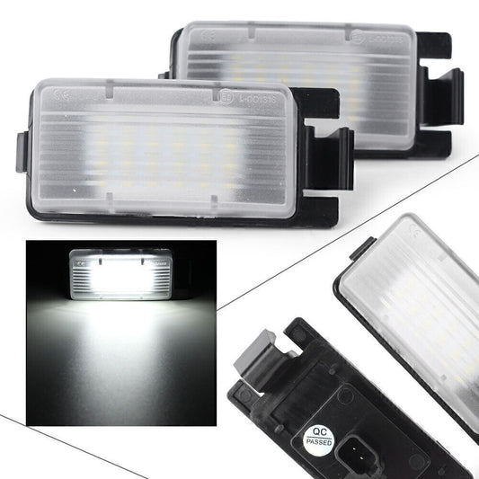 White LED Rear License Plate Light for Nissan 350Z 370Z GT-R for Infiniti G35 G37