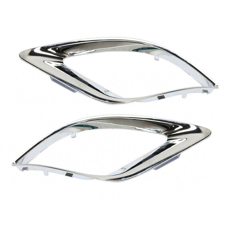 05113745AB Pair Front Bumper Fog Light Cover 05113744AB for Dodge Durango 14-20