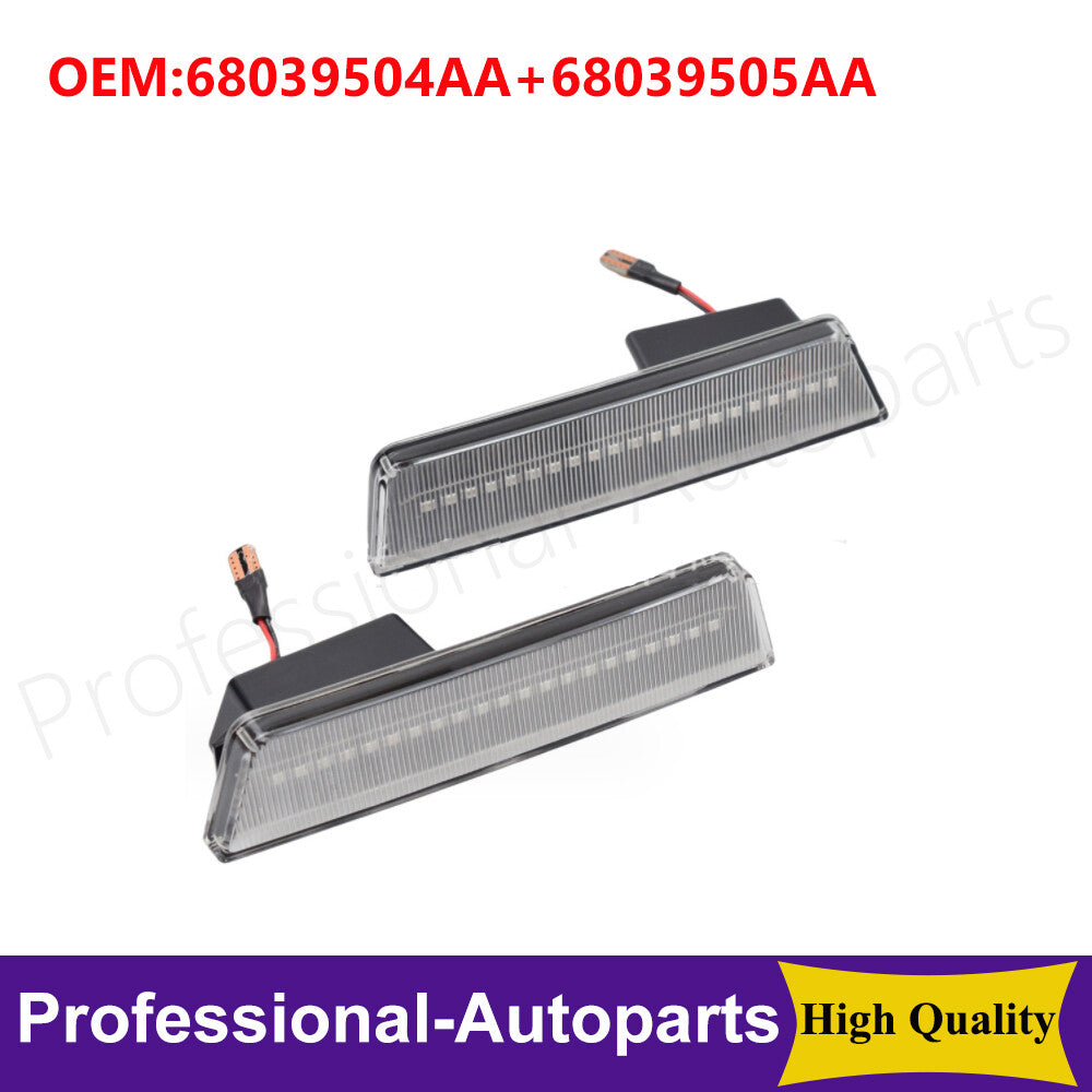 1Pair Rear Left+Right Side Marker Light For 2008-14 for Dodge for Challenger 2011-2016