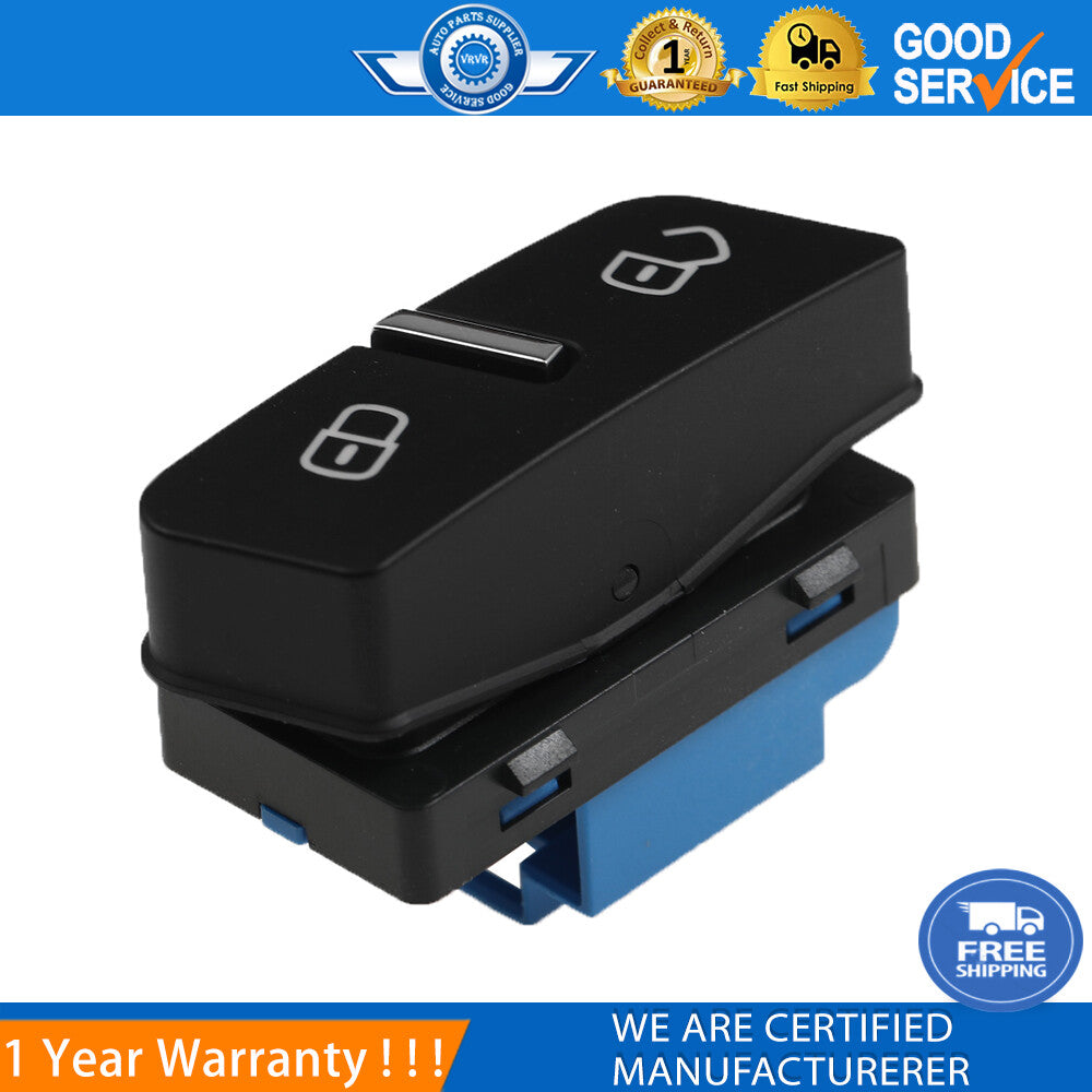The door lock switch button is located on the driver's side on the left side and is applicable to for Volkswagen Touareg 7P6962125A-.
