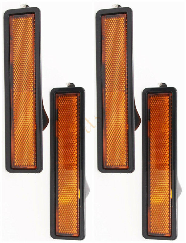 4-piece Amber Bumper Light Set for 1984-1991 for BMW E30 3 Series