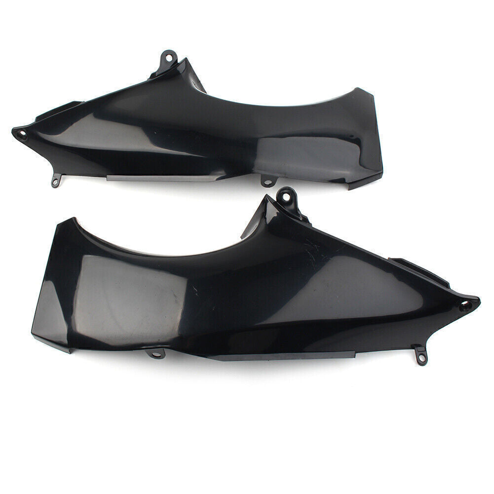 Left Right Air Duct Tube Cover Fairing for Kawasaki ZX12R 2000 2001 Black Pair