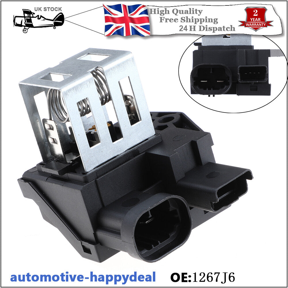 for Peugeot 207 208 for Citroen C2 C3 Radiator Fan Motor Relay Resistor 9662872380